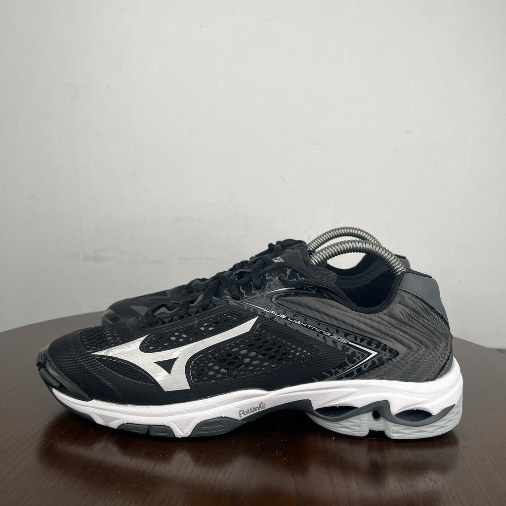 Mizuno‎ Wave Lightning Z5 Shoes Women's 10 Black Volleyball Sneaker 430263 9073